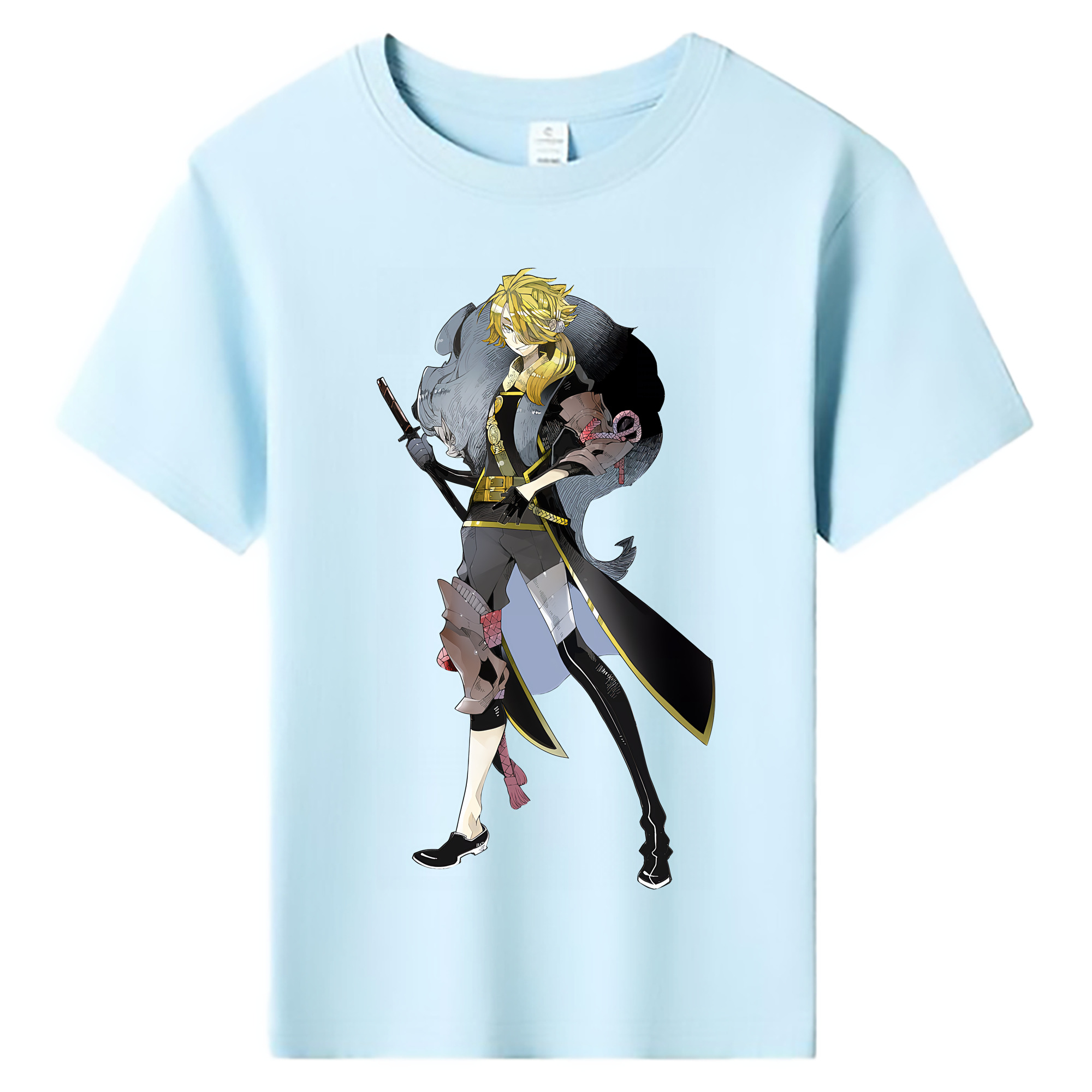 （画像用） 刀剣乱舞 Touken Ranbu 綿100％キッズTシャツ（フロントプリント）